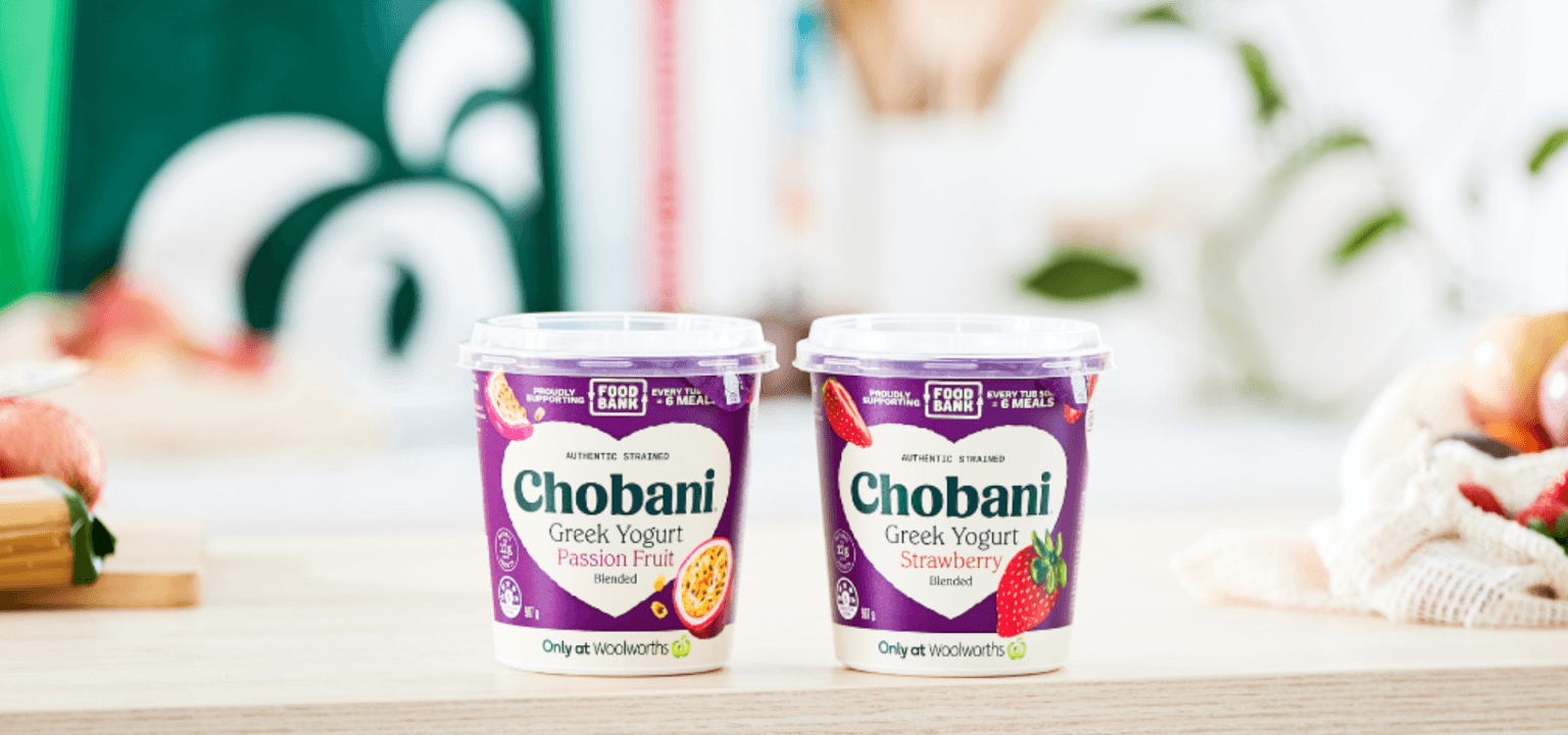 Chobani and Woolworths
