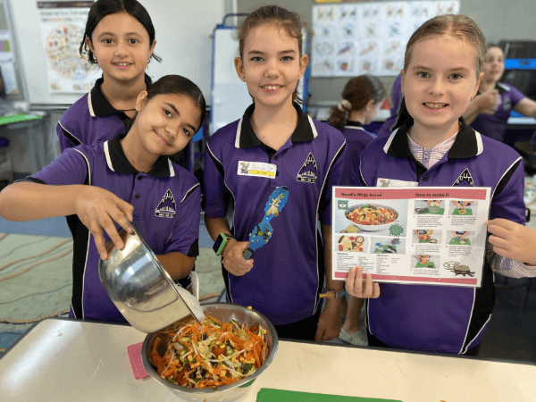 nom! Schools sets up healthy habits for life
